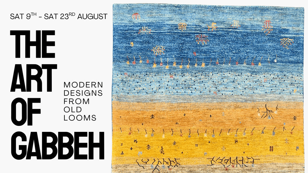 The Art of Gabbeh - August exhibition at our new gallery space in Marchmont